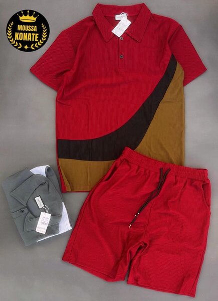 Ensemble Short Homme Élégant