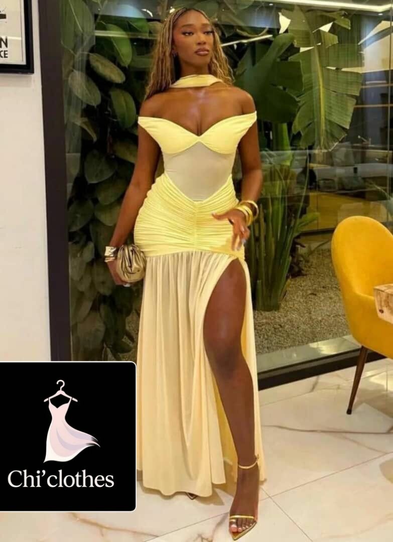 Robe soirée longue élégante