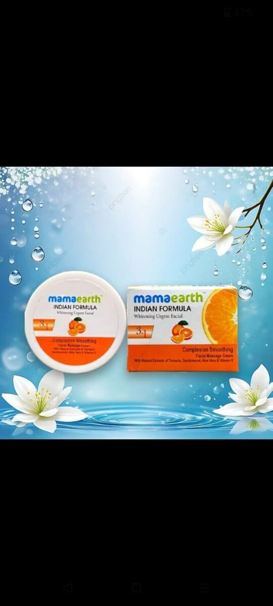 Mama earth vitamin C facial