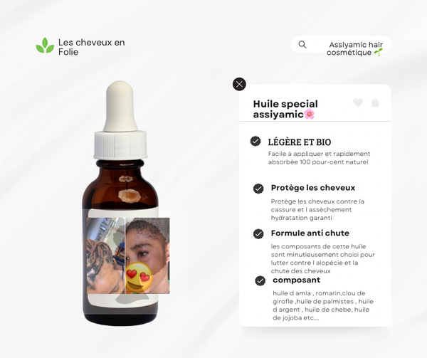 Huile Capillaire Anti Chute