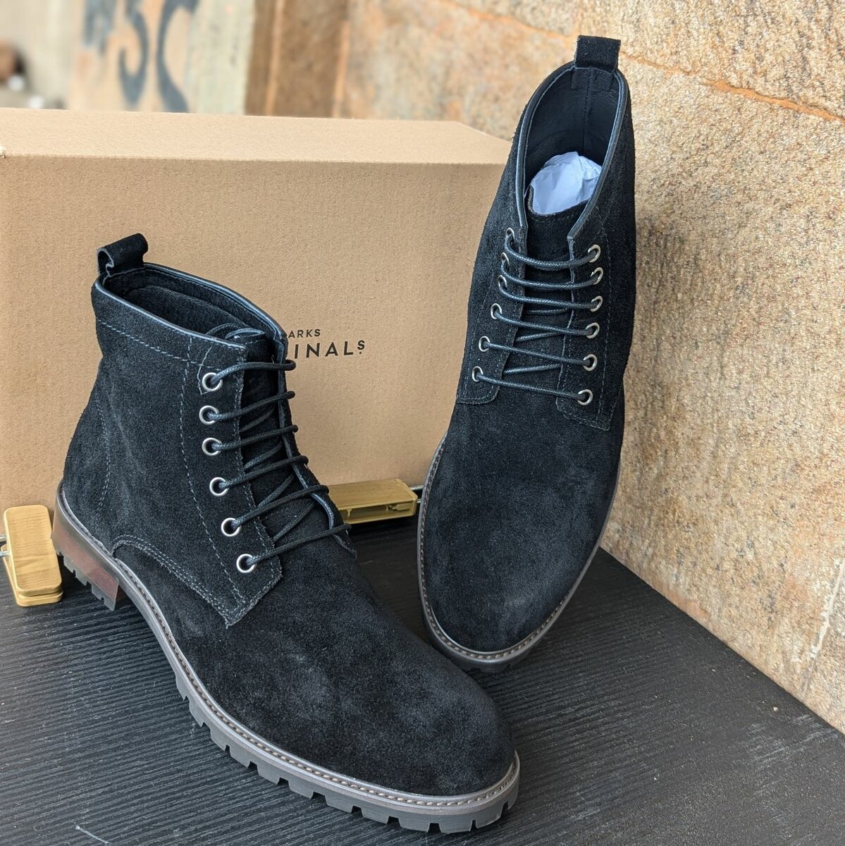 BERLUTI PARIS SUED BOOTS