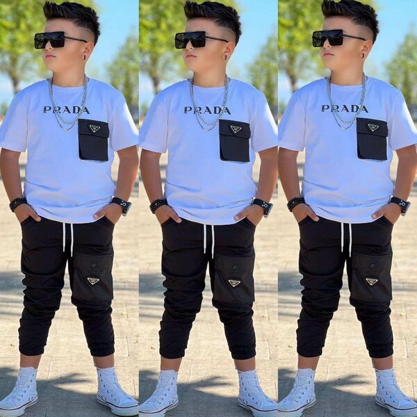 T-shirt à poche tendance