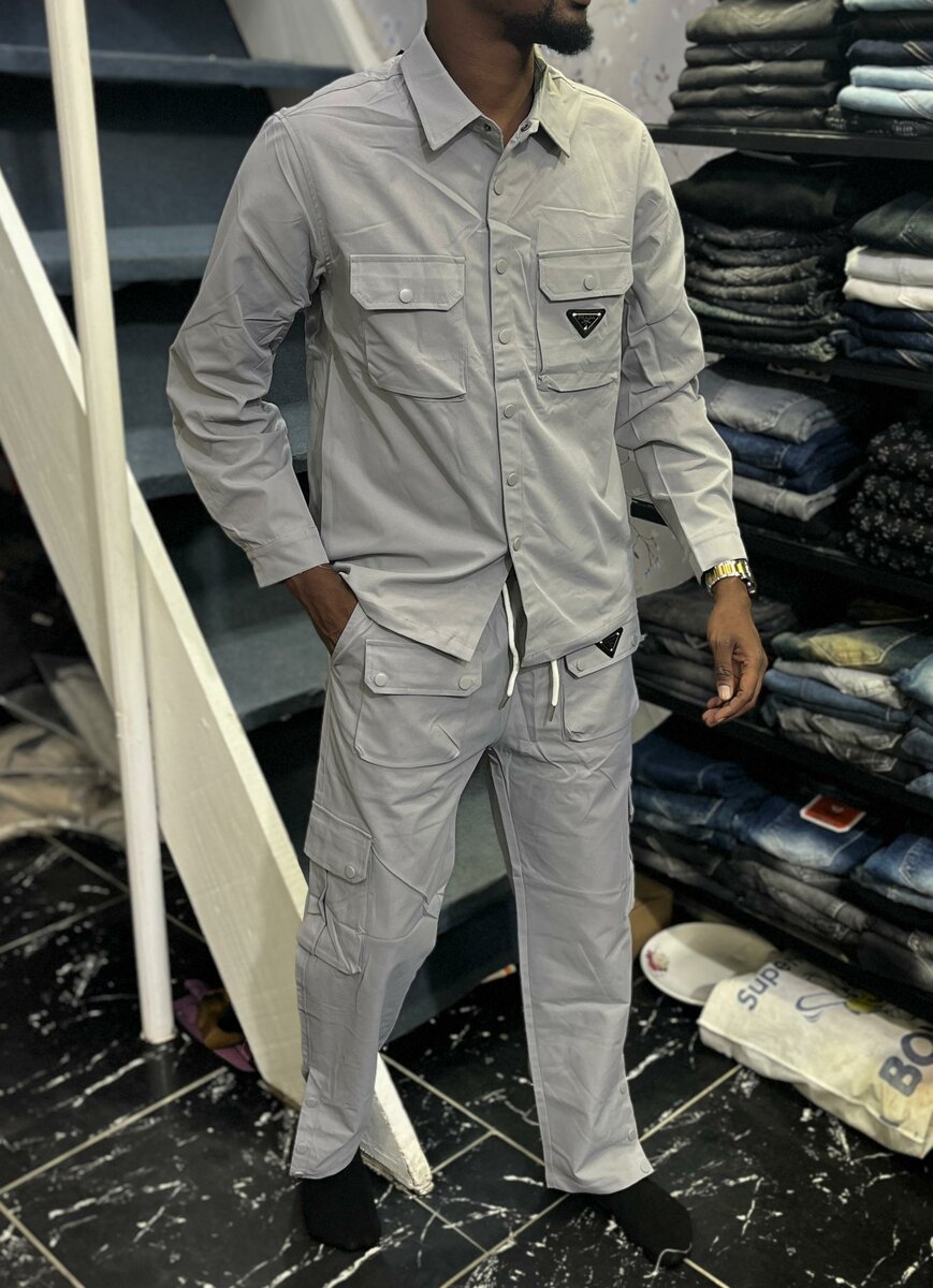 Ensemble Cargo Homme Élegant