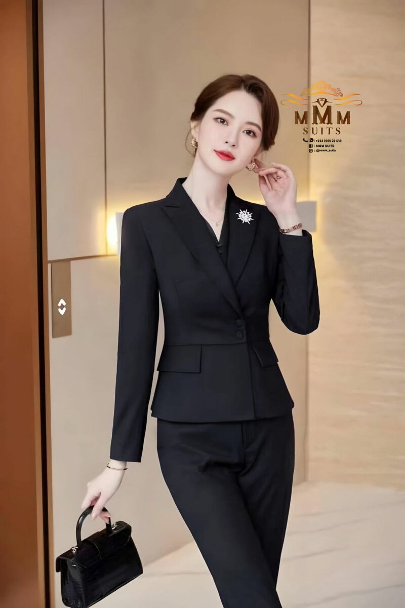 Quality 2-Piece Ladies Trousers Suit