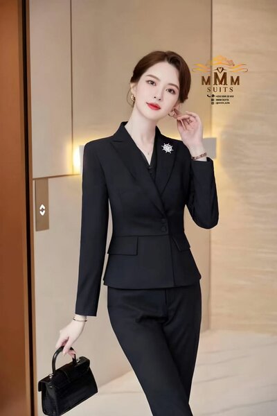 Quality 2-Piece Ladies Trousers Suit