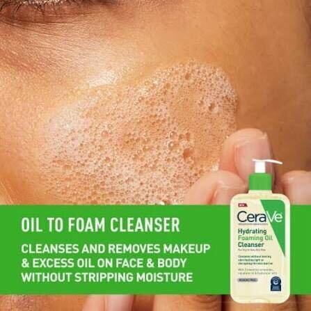 CeraVe Nettoyant Moussant Hydratant