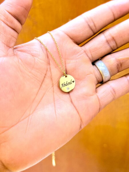 Collier personnalisé enfant