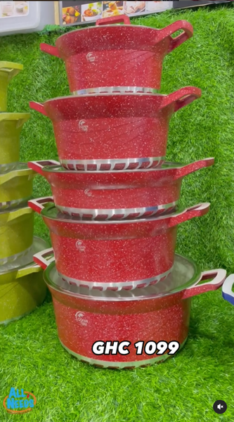 5pcs Diecast Cookware