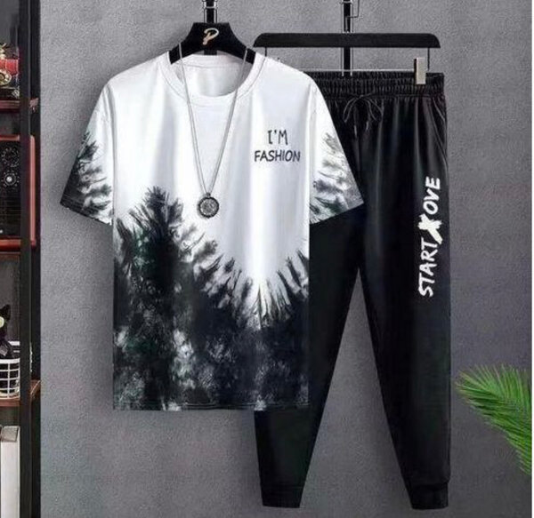 Ensemble décontracté avec motif