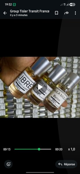 Parfums à essence 20ml à 50ml