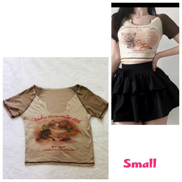 Salaula crop tops and tops