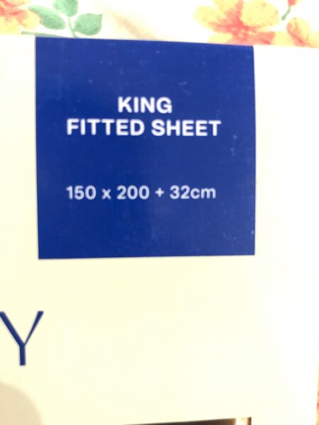 Daisy fitted bedsheet