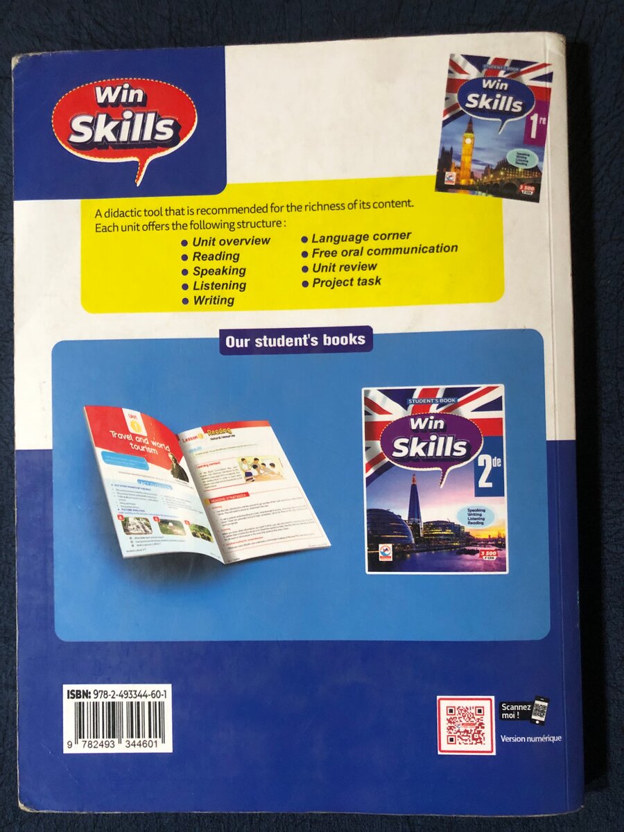 Win Skills Livre étudiant