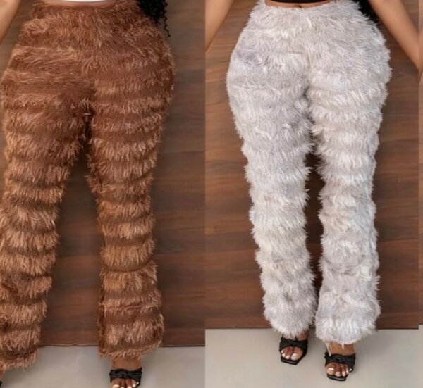 Pantalon Fluffy Femme Confort