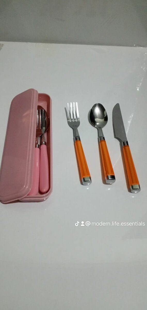 3 in 1 cutlery container