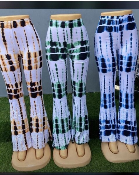 Tye and dye leggings