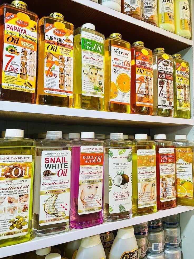 European white body lotion