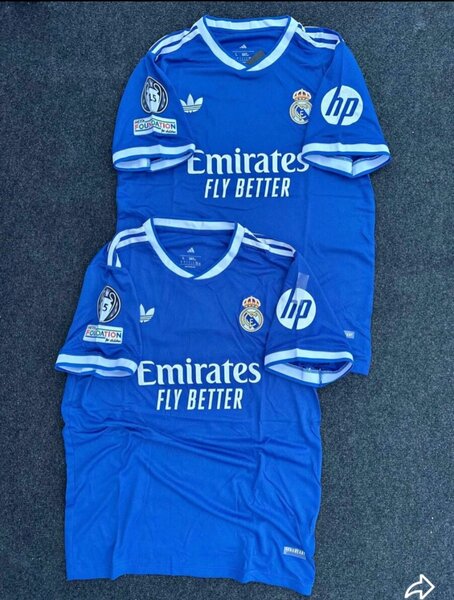 Maillot Real Madrid Bleu