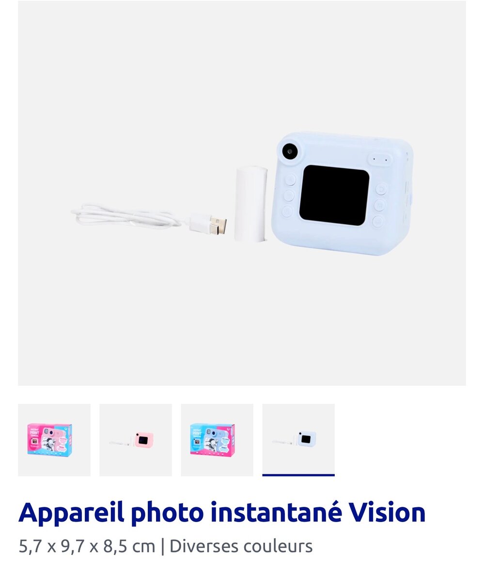 Appareil Photo Instantané Enfant