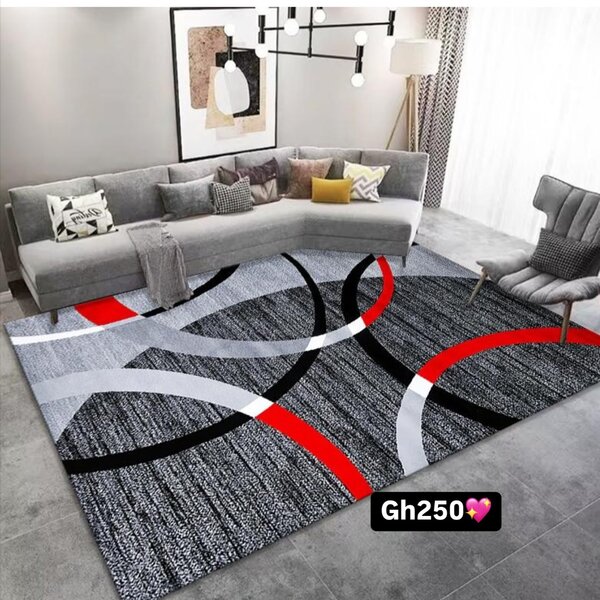 Beautiful and cozy patterned carpet