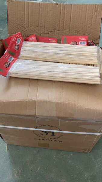 Baguettes en bambou réutilisables