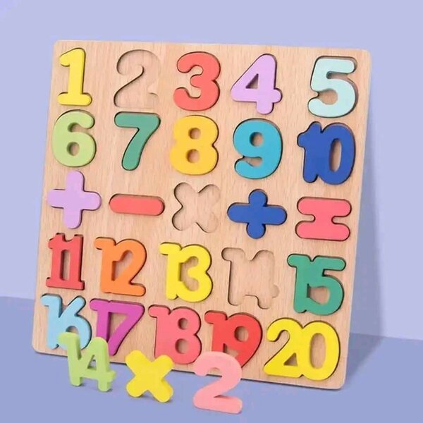 Puzzle Alphabet et chiffres