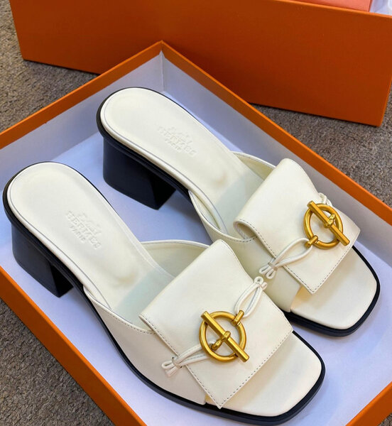 Sandales Blanches Élégantes Femme