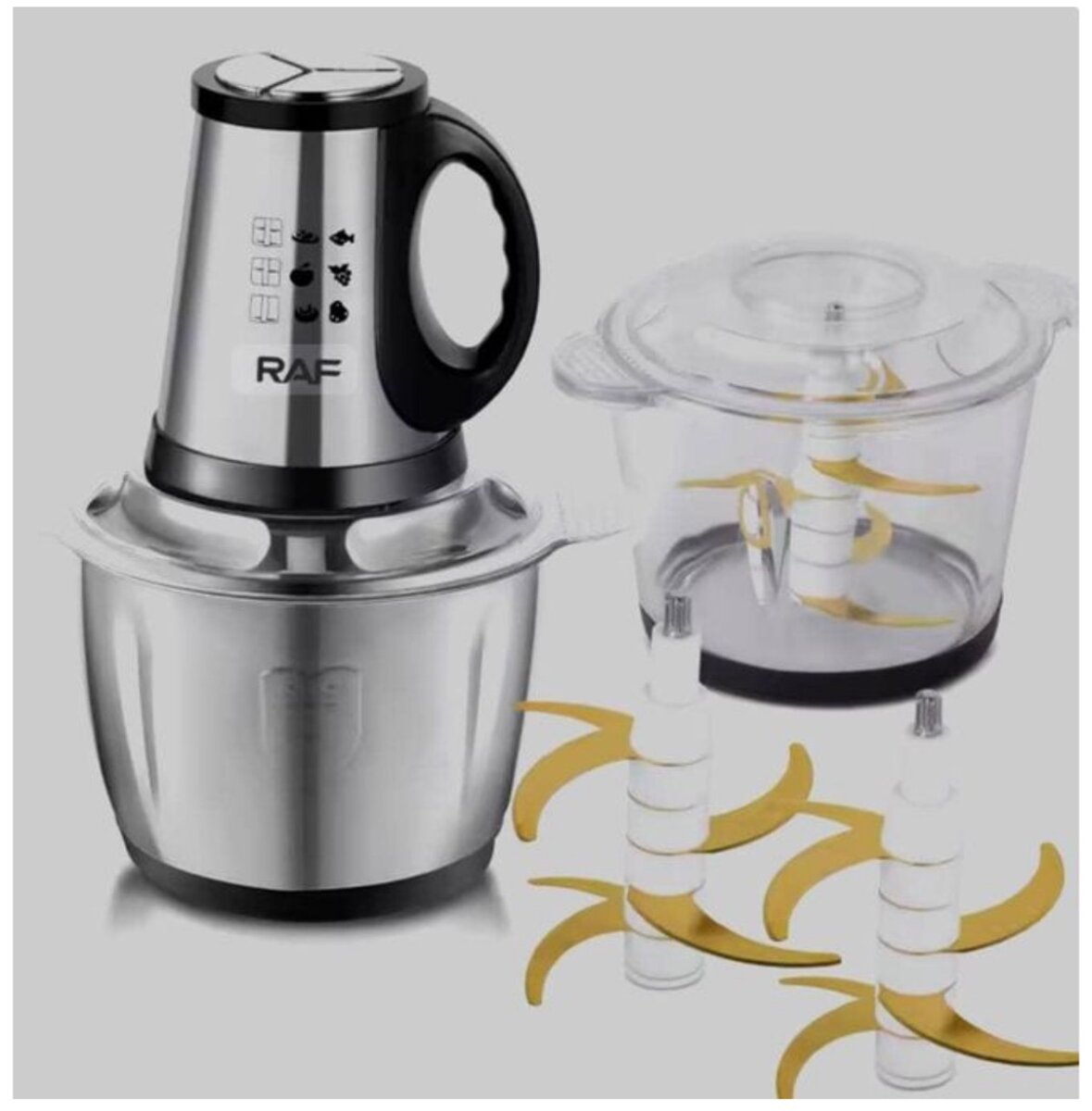 Multifunctional 2 in 1 Electric Food Processor - Fufu Pounde