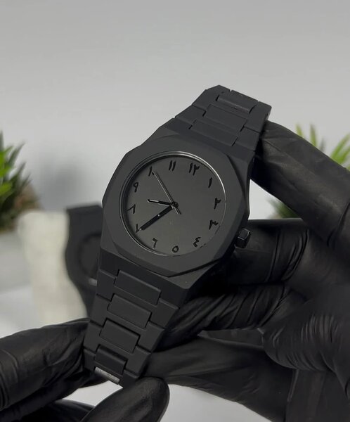 Montre Minimaliste Noire