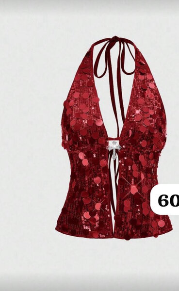 Éblouissant Body à Paillettes