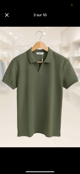 Polo en coton pour hommes