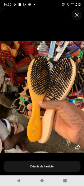 Brosses à cheveux naturelles