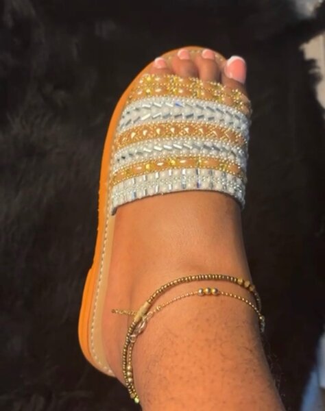 Sandales ornées élégantes