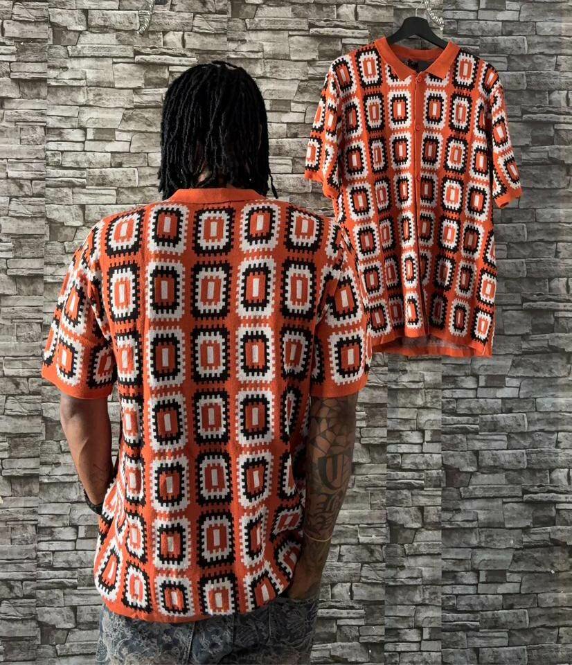 Polo Imprimé Géométrique