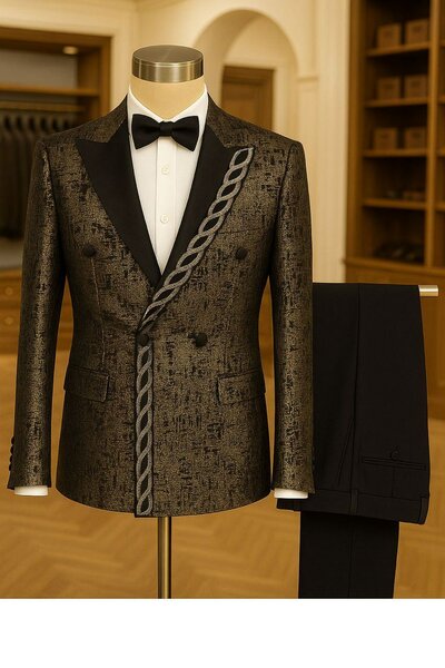 Veste croisée+ pantalon