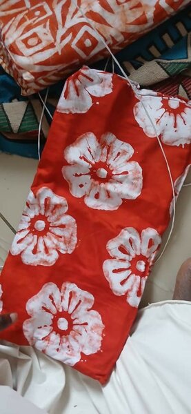 Tissu Batik Coloré en Coton