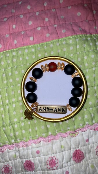 Customized beaded bracelet