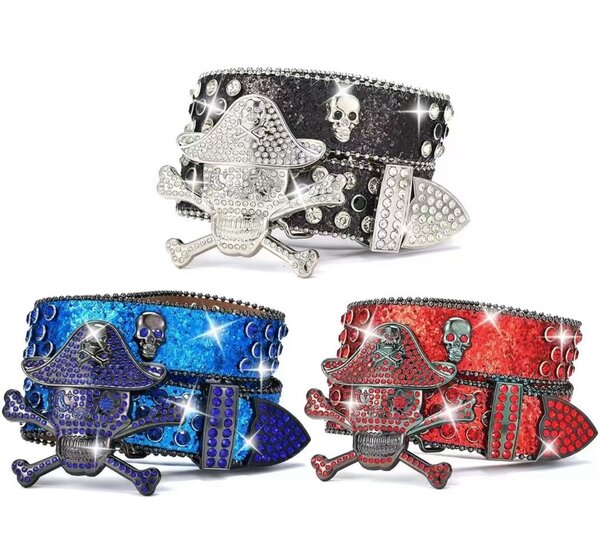 Ceinture Pirate Strass