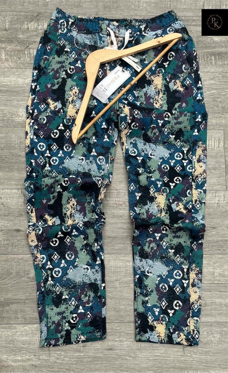 Pantalons imprimés colorés