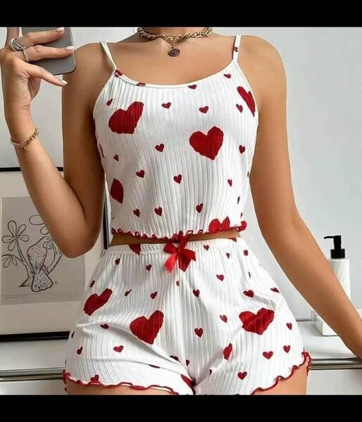 Pyjama Femme Imprimé Confortable