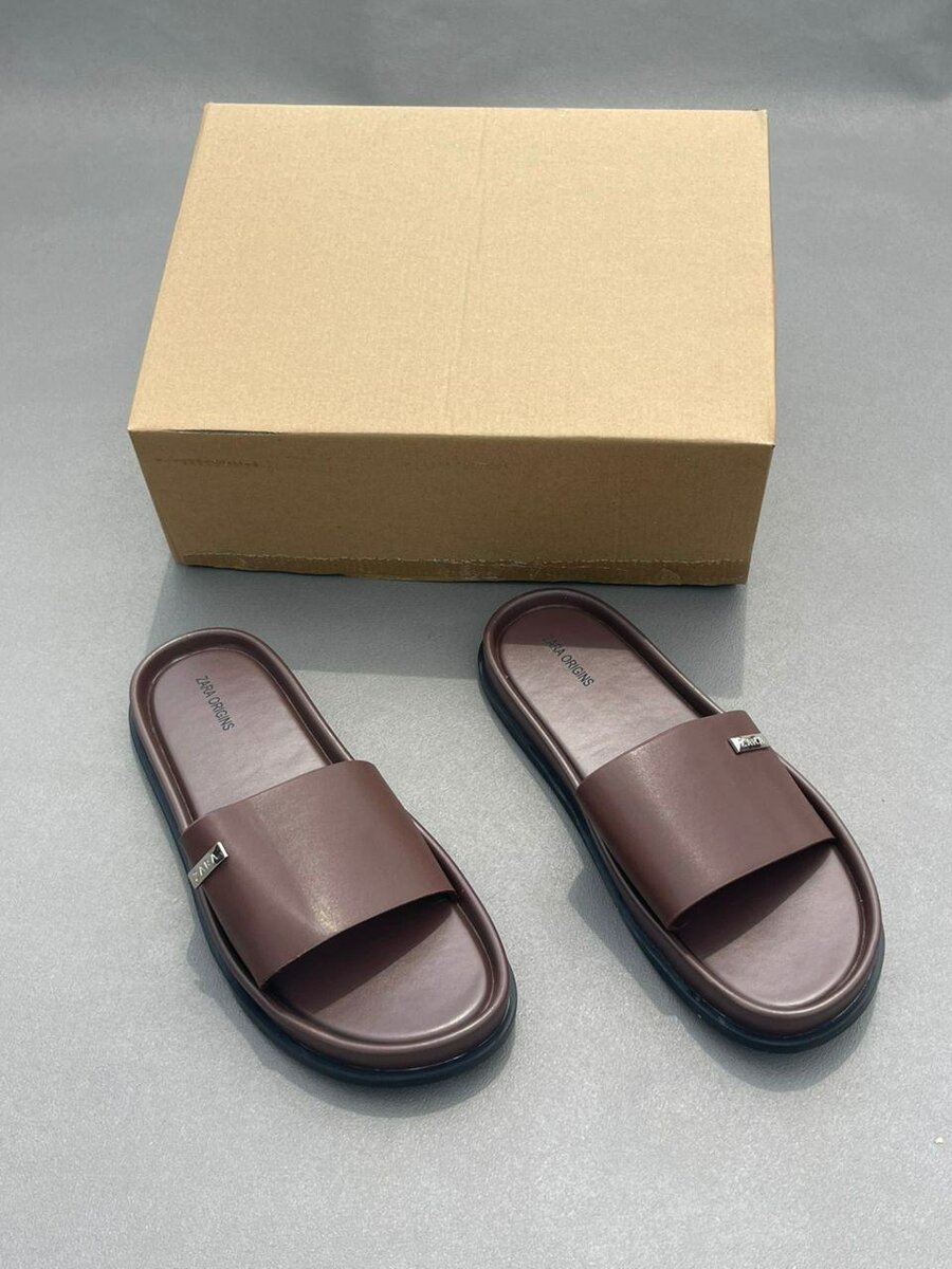 Sandales marron ZARA