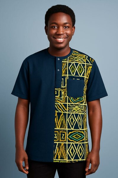 Chemise ethnique moderne