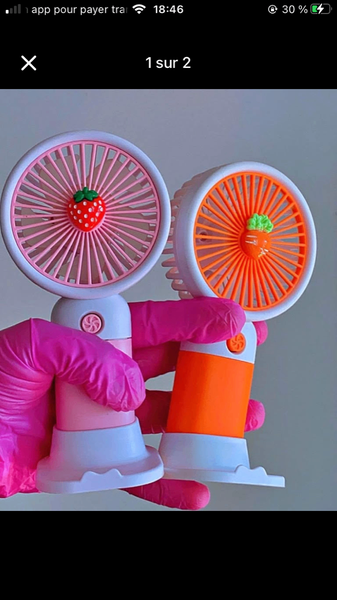 Mini ventilateur portatif USB