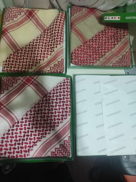 Арабская головной убор, мужской (Арафатка, Шемаг, Куфия)