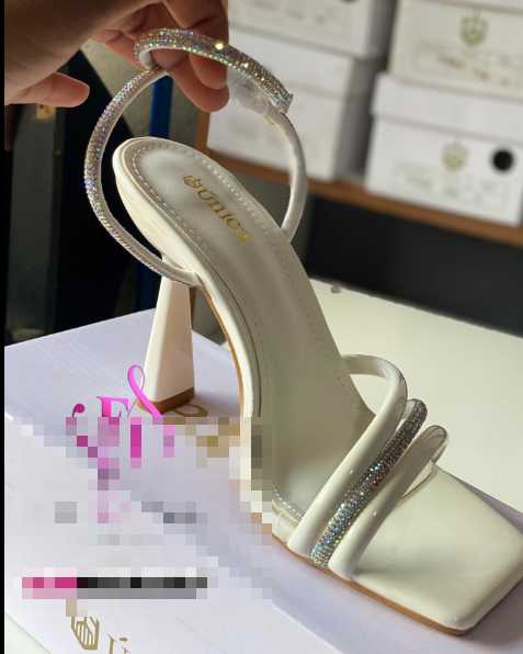 glitter sandals in stock