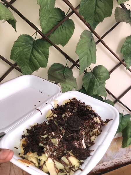 Fétucine au chocolat et Oreo