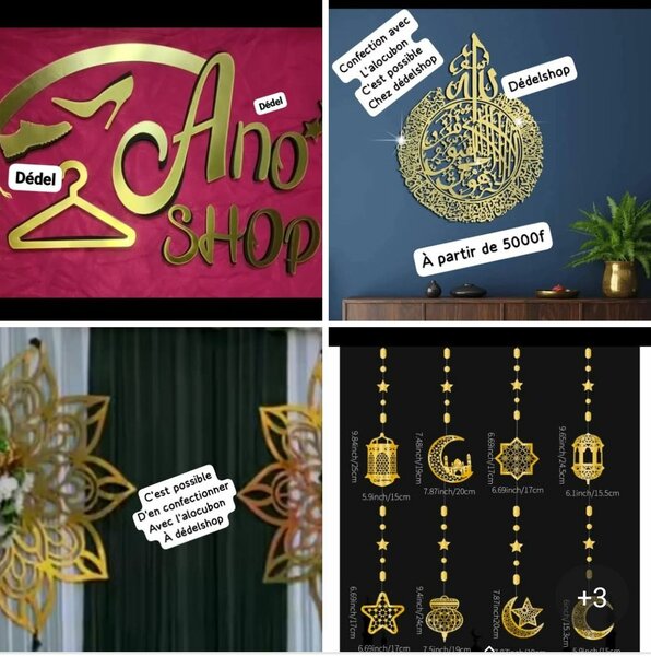 Décor Islamique en acrylique