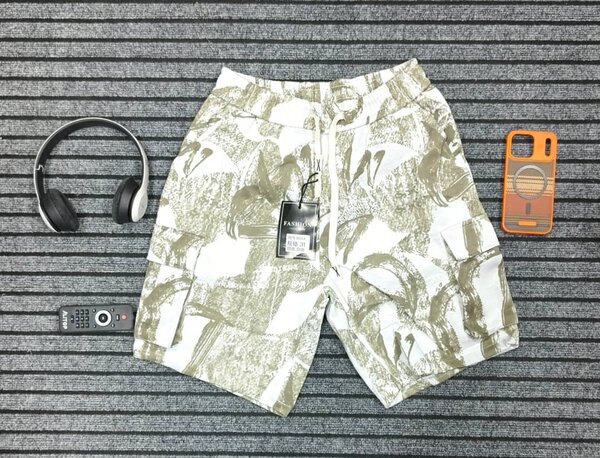 Short de bain imprimé homme