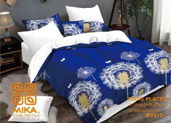 Parure de lit moderne 3 places