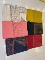 Winter 4 border Kashmiri Hand Embroidered Shawl For Women/Girls